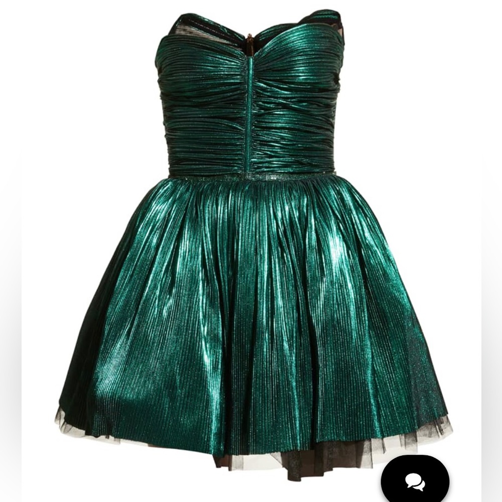 Bronx and Banco Florence Ruched Bustier Dress